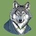Wolf print 8x10