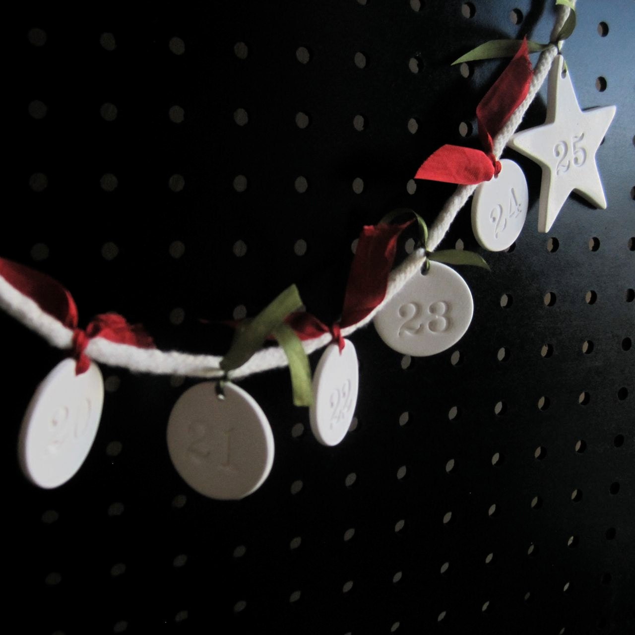 Advent Calendar in Keepsake Wooden Box by Paloma's Nest