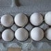 CUSTOM ceramic egg with hand stamped personalized word or name- a symbol of spring, hope, and renewal - easter - from Paloma's Nest