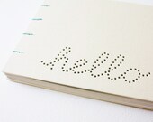 hello blank journal ... off white