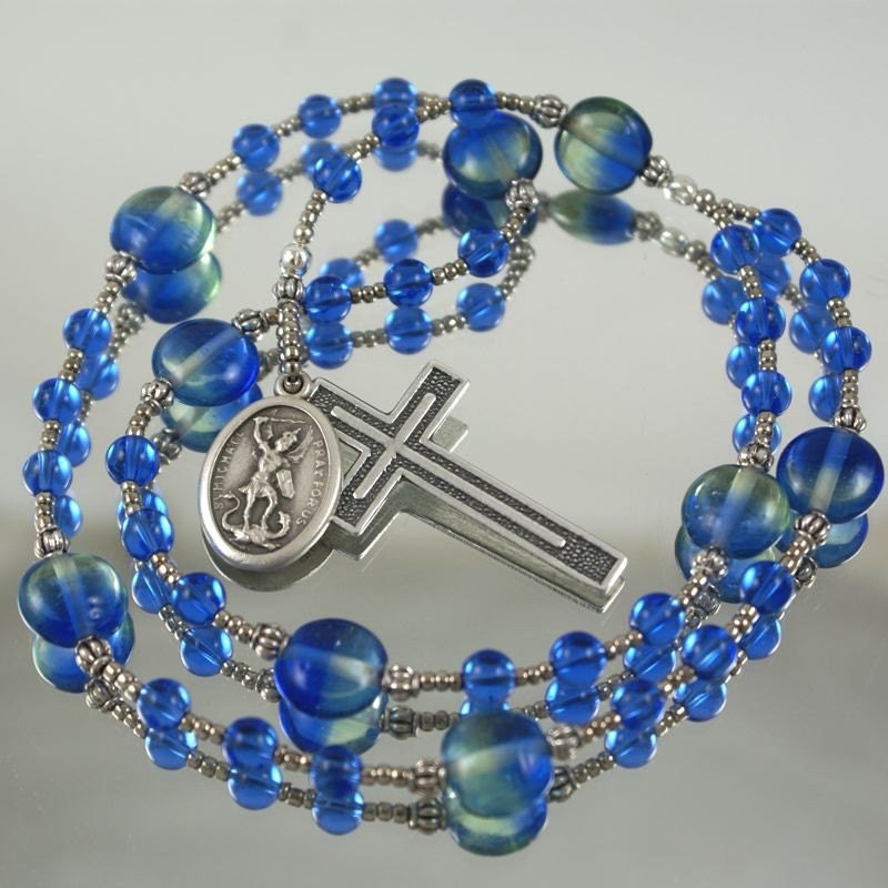 St. Michael The Archangel Chaplet By Prayerbedes On Etsy