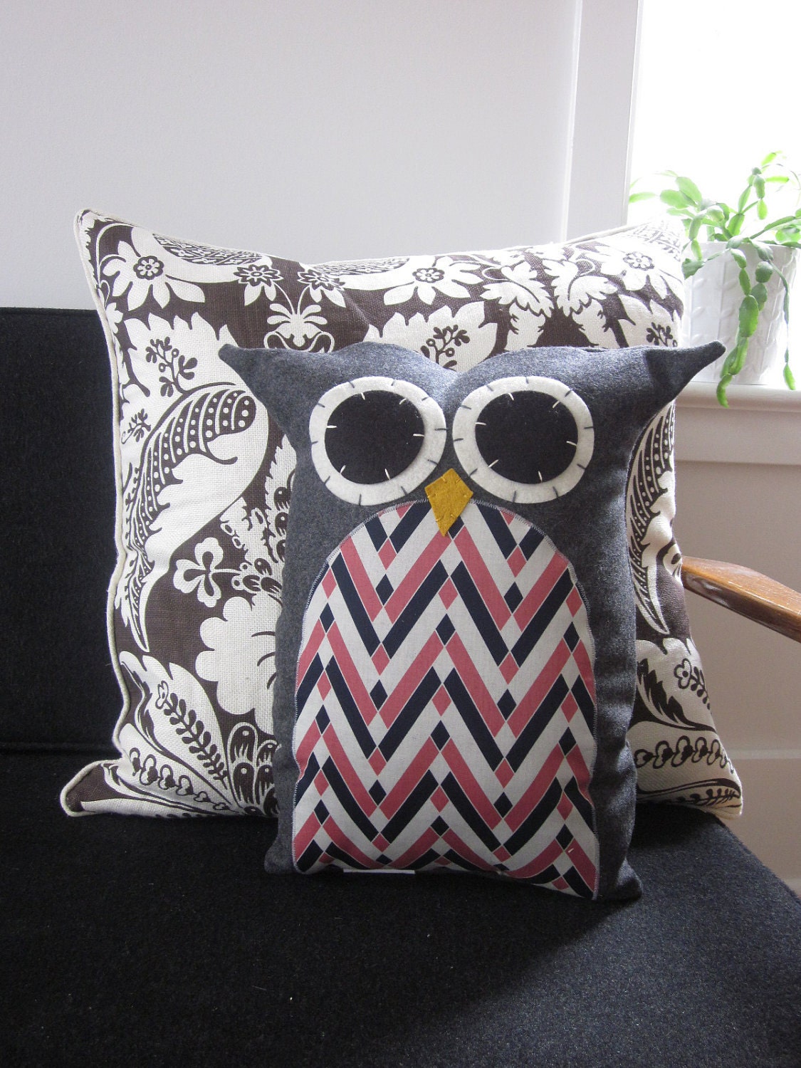 Owl Pillow - Ready to Ship