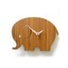 Modern Baby Wall Clock - Elephant