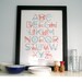 Animal Alphabet Poster - Pink\/Blue