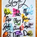 2012 Calendar Tea Towel
