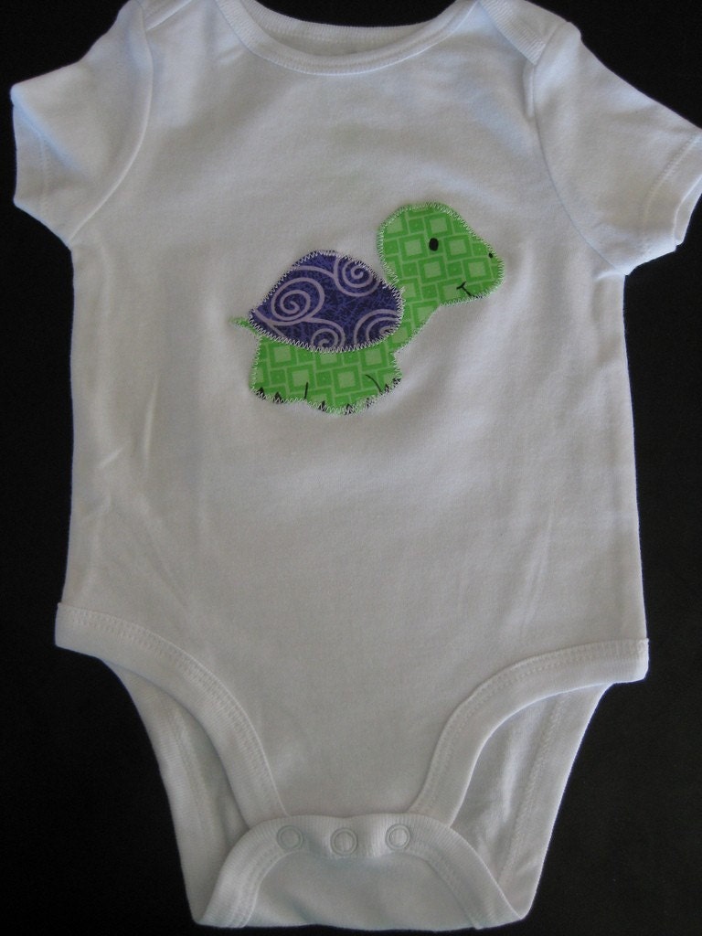 Sweet Little Turtle Onesie Infant Body Suit