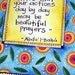 Bahai Prayer - Fine Art Print