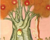 The Hanged Woman Postcard