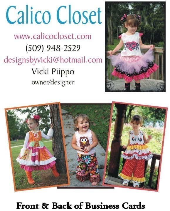 100 Custom Printed Full Color 2 Sided Business Cards PRESS Run NOT on Home Printer Professional Quality Coated Cards