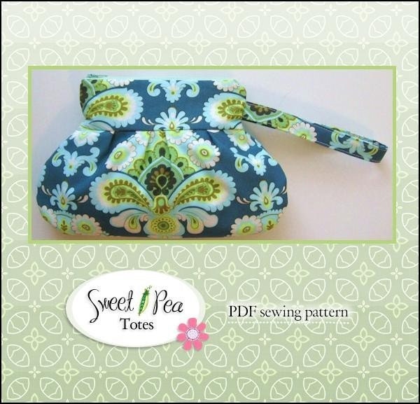 Zip & Go  WRISTLET ebook PDF Sewing Pattern / Sweet Pea Totes