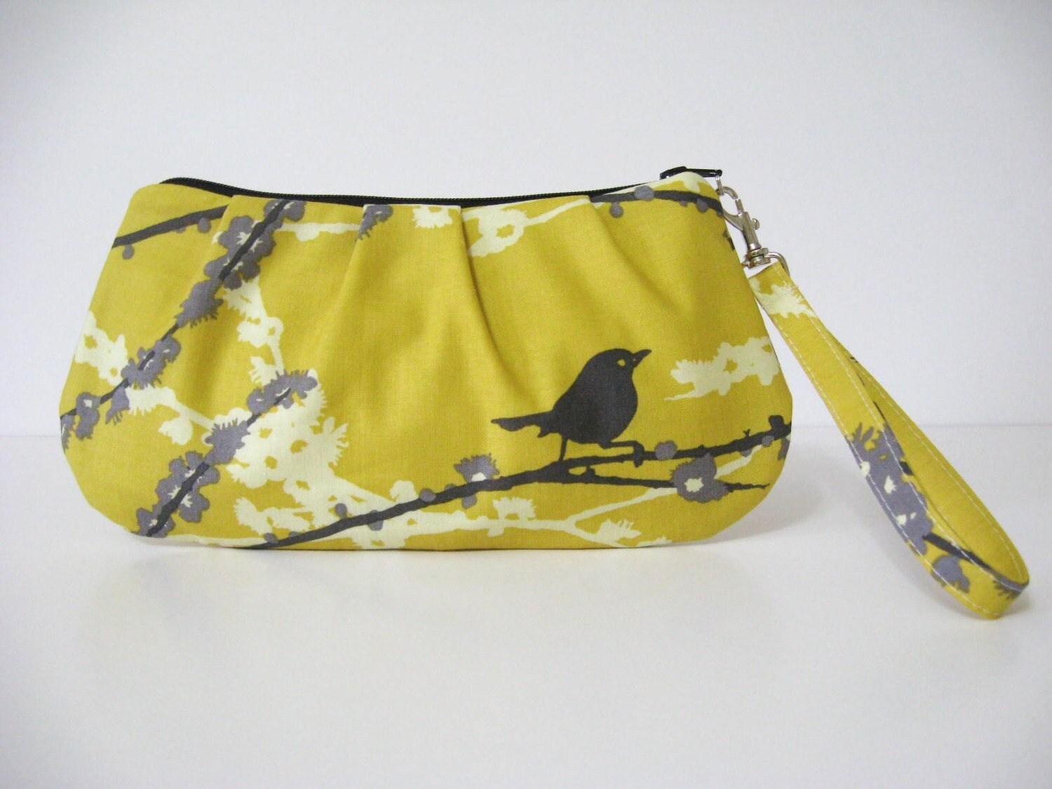 Sweet Pea Zip and Go Wristlet / AVIARY 2 by Joel Dewberry