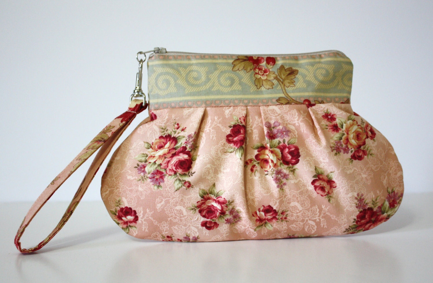 Victorian Rose Wristlet