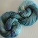 Hebridean Colours hand dyed bfl fine merino yarn scarf shawl socks hat 3.3ozs 352yds approx Seaspray