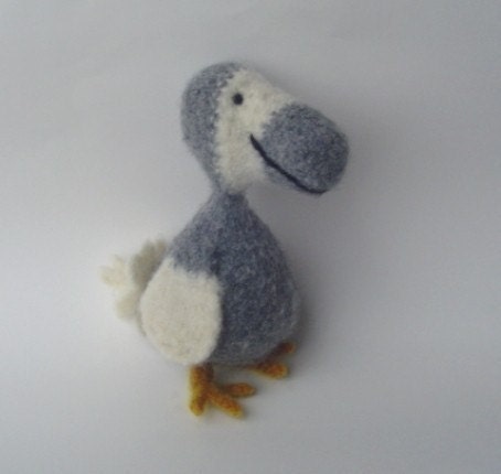 PATTERN PDF Crocheted and Felted DoDo Bird Amigurumi Pattern
