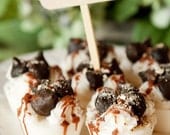 Almond Kisses Lolli Soap Tart ... adorable party, wedding and shower favors.