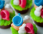 Down the Rabbit Hole (Alice in Wonderland) Lolli Soap Tart ... adorable party, wedding and shower favors.