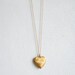 Vintage Heart Necklace - Handmade Jewelry - Free Shipping in the US - Summer Fashion