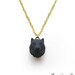 Wolf Necklace, wolf head necklace, Modern animal necklace, wolf, cool jewelry, animal head, goth jewellery, whimsical