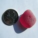 Cherry Red Seaglass Beach Glass Pendant Size RARE FLAWLESS