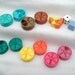 Trivial Pursuit Pieces - Board Game pieces - Trivial Pursuit Pies