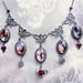 Wonderland Necklace and Earring Set - Complete with Favorite Characters