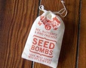 West Coast Wildflower Seed Bombs - Bird Bee and Butterfly Friendly DIY Guerilla Gardening Seeds Seed Balls
