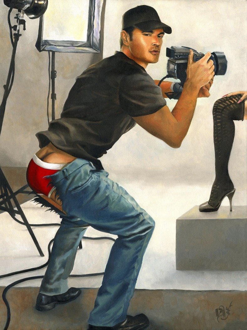 SAY CHEESE...CAKE, STARRING MIKE RUIZ Limited Edition Giclee Prints 12 x 16