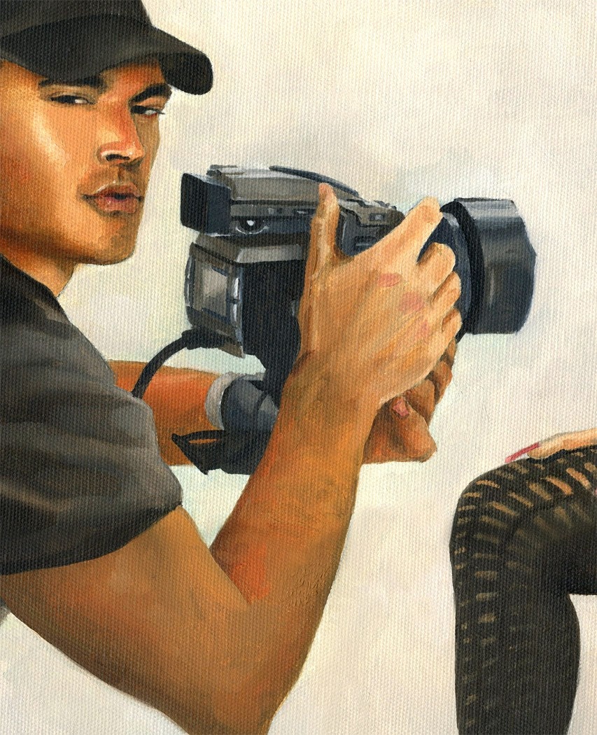 SAY CHEESE...CAKE, STARRING MIKE RUIZ Limited Edition Giclee Prints 12 x 16