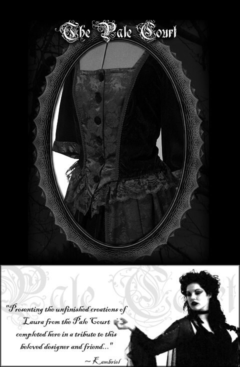 Pale Court Memorial Velvet and Brocade Ensemble by Kambriel