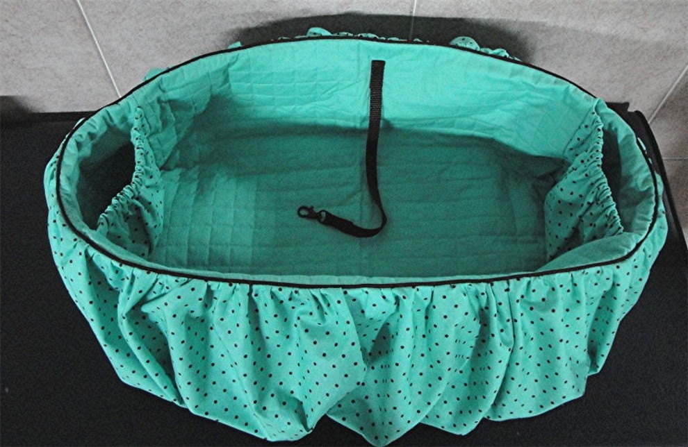 The ORIGINAL Shopping Cart Cover for Dogs/Puppies/Pets in Aqua - Customize your Cart Cover