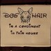 Dog hair is a condiment - Chihuahua - Several Breeds Available - Waffle Weave Tea Towel