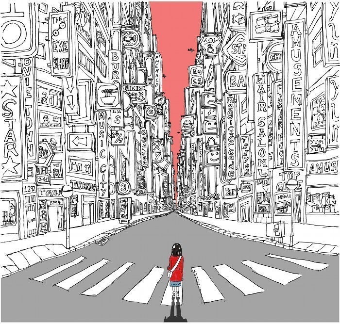 Lonely Metropolis - Print