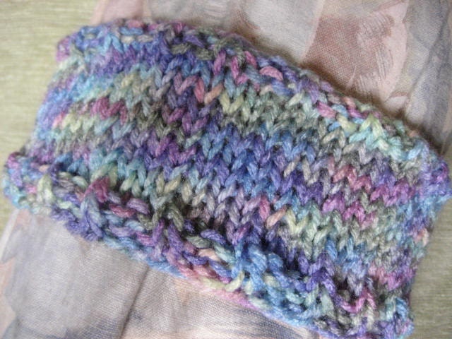 Emotion Band - Hand Knit Headband - Vegan Friendly Yarn