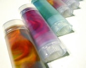 3 Recycled Crayons - Rainbow Crayon Travel Tubes (3 Recycled Crayon Travel Tubes)