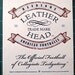 LEATHER HEAD Hairy American Football, Zebra.