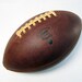 LEATHER HEAD Handsome American Leather Football, Handsome Dan