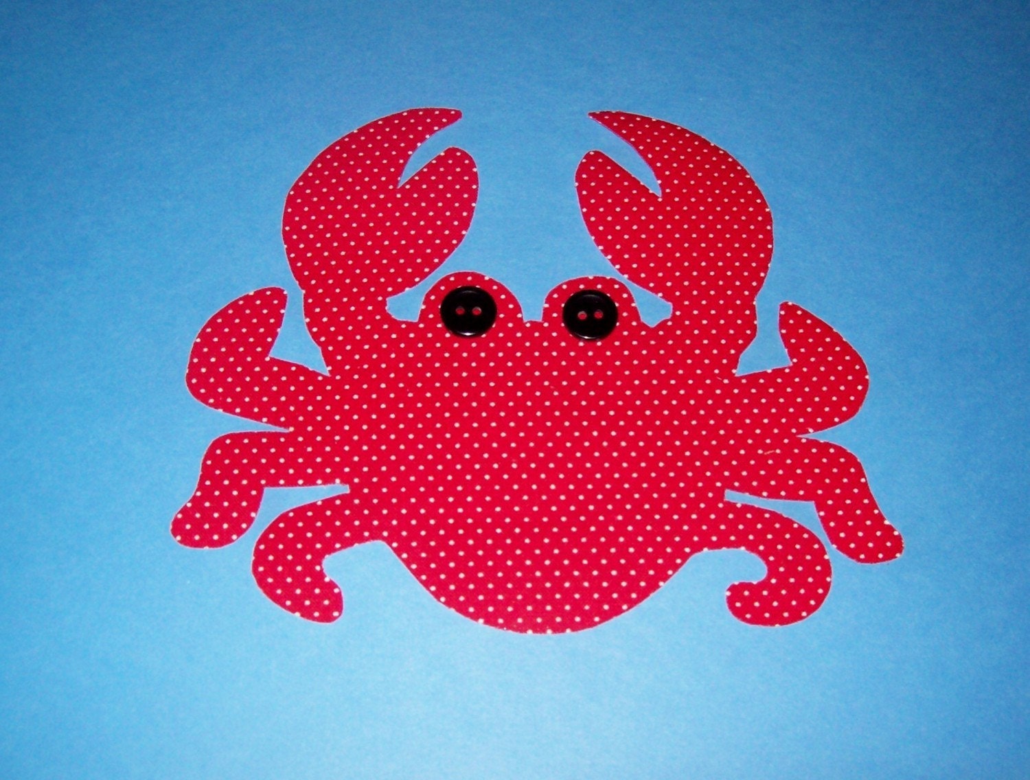 Fabric Applique TEMPLATE Pattern ONLY Fiddler Crab