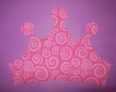Applique TEMPLATE ONLY Princess Crown
