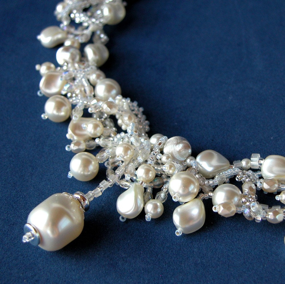 Royal Enchantment Freeform Pearl Necklace