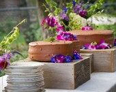 LARGE Wedding Cake Stand. Wood Cake Pedestal OR Display Goodies Pillar Pedestal Custom Sized To Fit Recycled Cedar