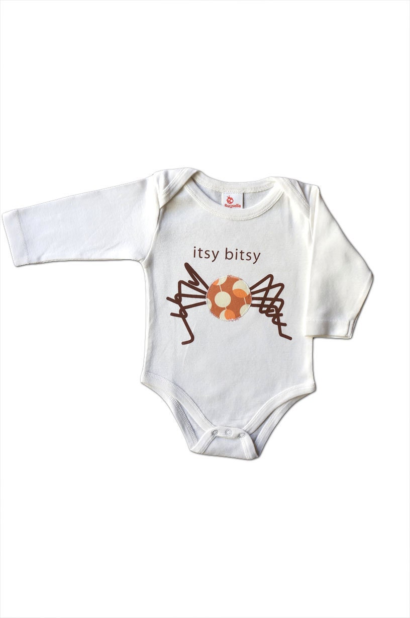 L/S Organic Bodysuit - Itsy Bitsy Spider