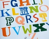 Alphabet Soup -- 8x10 Archival Print
