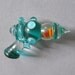 Glass Lampwork Retro Ray Gun Sculpture or Pendant