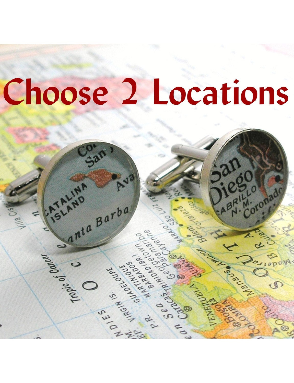 Fathers Day, Father's Day, Fathers Day Gift, First Fathers Day, Personalized Fathers Gifts, Custom Map Cufflinks