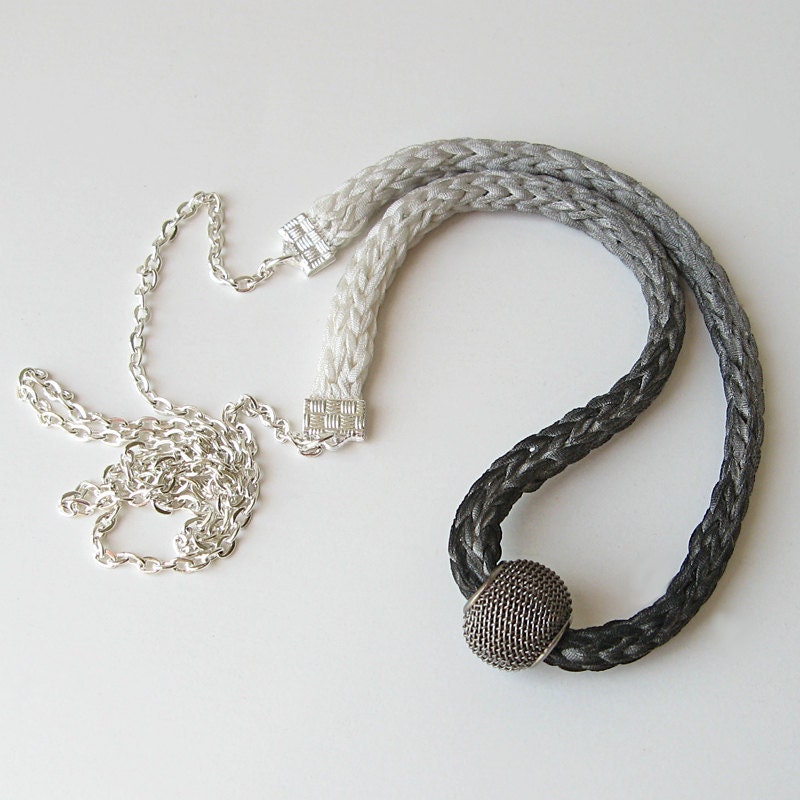 Black Ombre Necklace