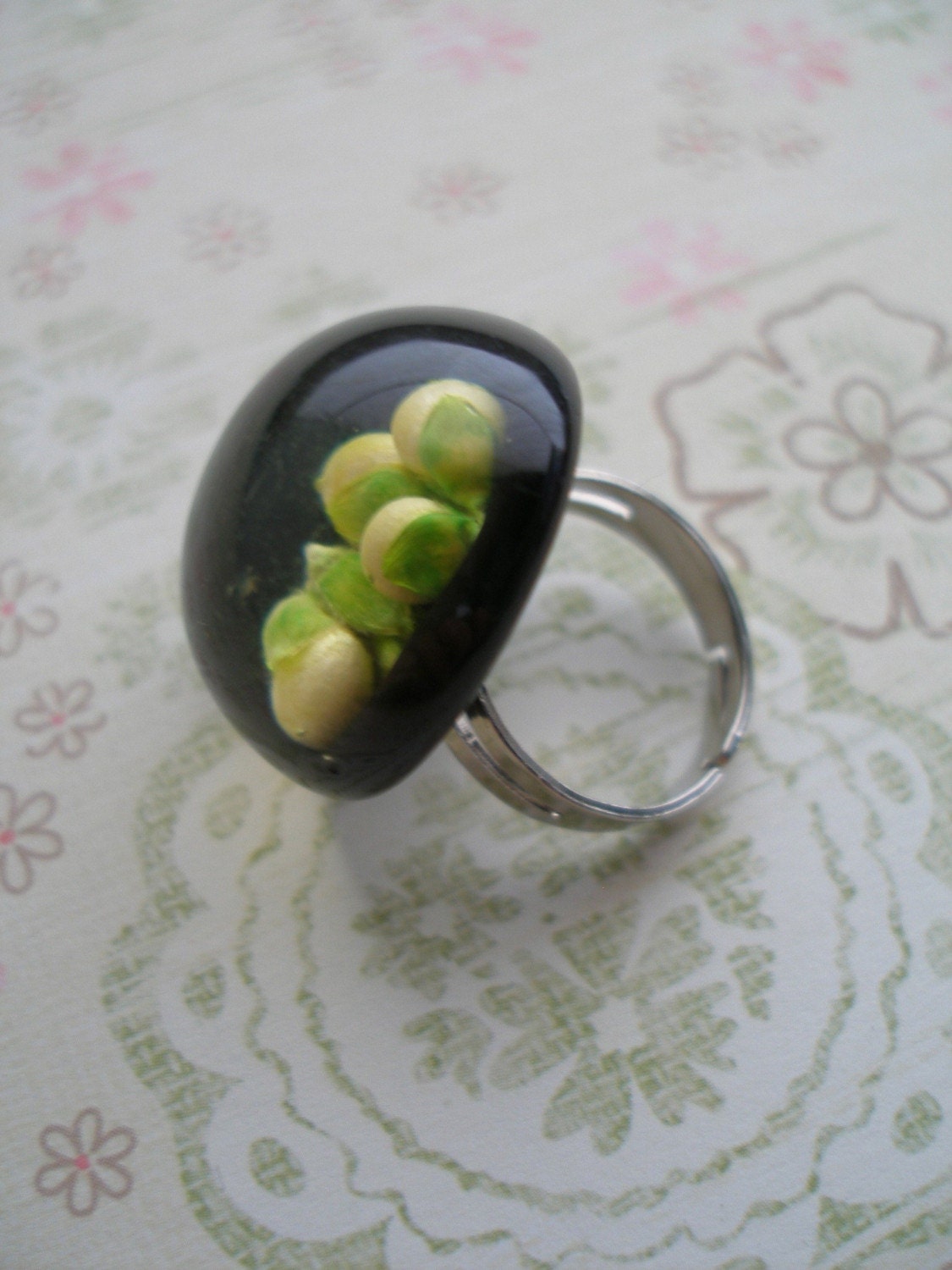 Black Acrylic (resin) Ring