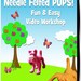 Needle Felting Kit & Pups DVD Tutorial