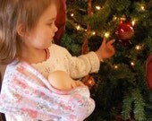 Doll Sling - Children's Toy Pouch - snuggly flannel great for imaginative play