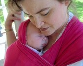 Baby Sling Woven Baby Wrap Carrier - Airy Cotton Gauze - 18 colors in shop