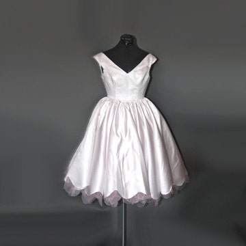 ON SALE - Neopolitan Tea Wedding Gown